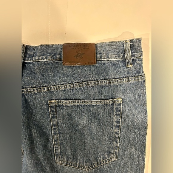 Beverly Hills Polo Club Straight Jeans Men’s 44x30 Medium Wash - Picture 5 of 10